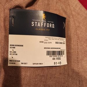 Mens Herringbone Stafford Sportcoat